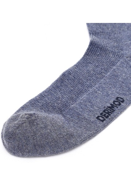 Erkek Mavi Pamuklu Kısa Çorap 000A2C35086F fırsatları
