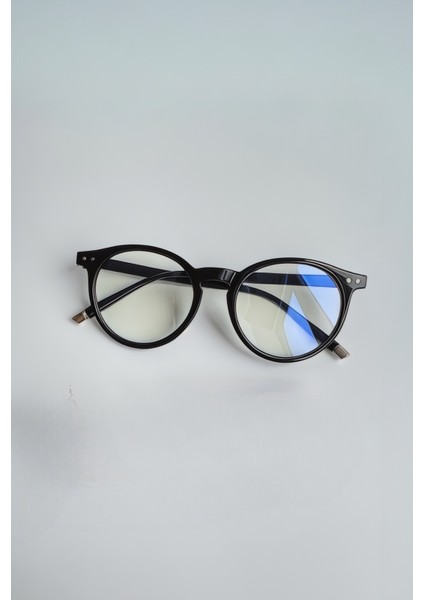 Leopar Desenli Ekran Gözlüğü Bilgisayar Mavi Işık Korumalı Dinlendirici Gözlük