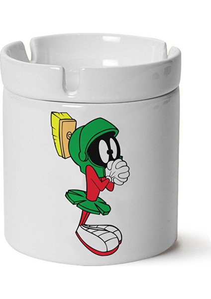 Marvin Baskılı Porselen Küllük Makinede Yıkanabilir