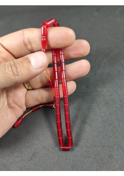 Mehmet Mercan Usta Eseri Bilek Boy (Küçük Boy) Ok Gibi Kesme Zar Kehribar Sertifikalı 8716 fırsatları