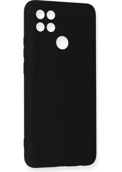 Oppo A15 Kılıf Nano Içi Kadife Silikon - Siyah fiyatları