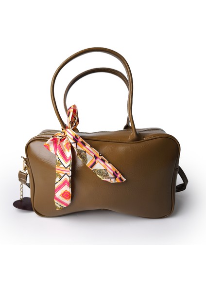 Moon Amaris Omuz Çantası Yağ Yeşili