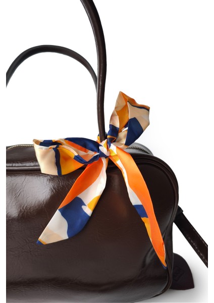 Moon Amaris Omuz Çantası Süet Kahve fırsatları