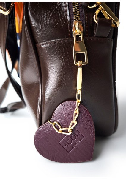 Moon Amaris Omuz Çantası Süet Kahve indirimleri