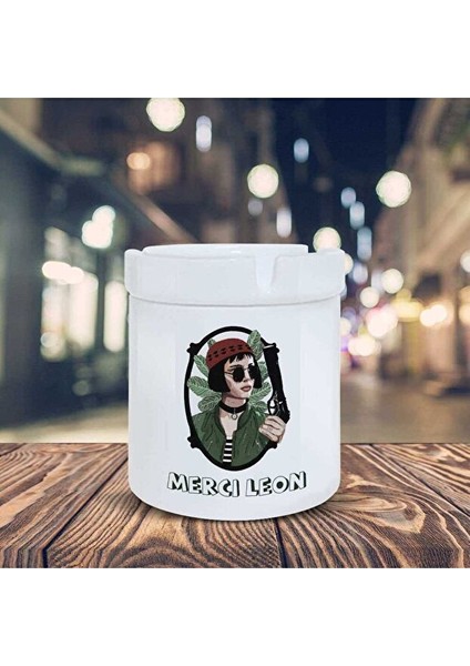 Sevginin Gücü Küllük Merci Leon Baskılı Kül Tablası