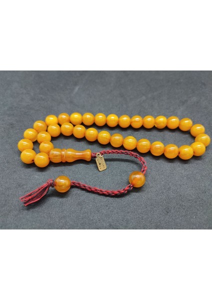 Osama Omari Usta Eseri 50 Yaşında Horoz Imame Havşalı Alman Faturan Tesbih Sertifikalı 8755