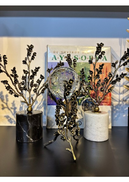 Bahardalı Cam Top-Antik Bronz