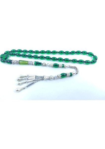 Şevket Alkan Usta Eseri Gümüş Nakkaş Işlemeli Sıkma Kehribar Sertfikalı 8727