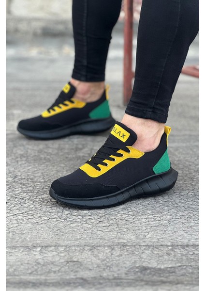 WG063 Kömür Füme Triko Erkek Spor Ayakkabı