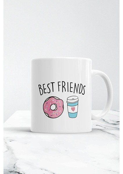Donut Kahve Best Friends Kupa Kupa