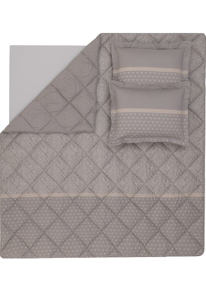 Amora Çift Kişilik Uyku Seti - Gri