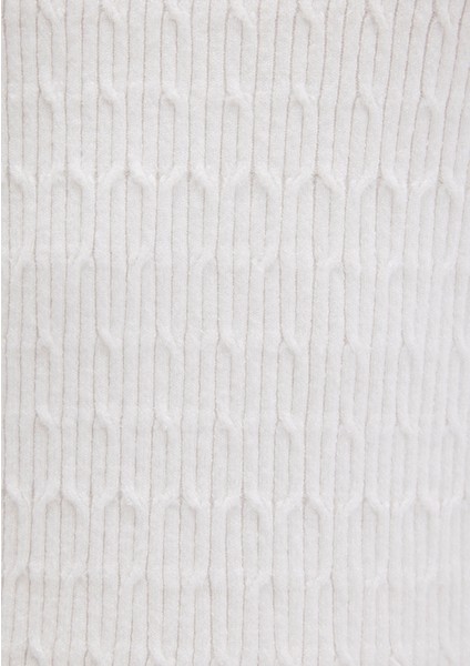 Omuz Detaylı Ekru Kazak 1710798-70057