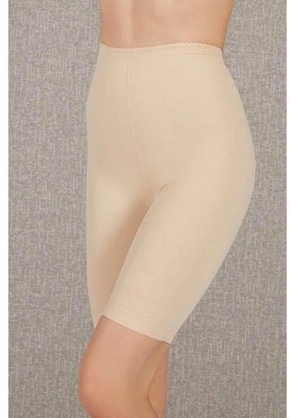 Toparlayıcı Bel ve Bacak Inceltici Dikişli Uzun Paçalı Orta Bel Sıkı Şort Korse fırsatları