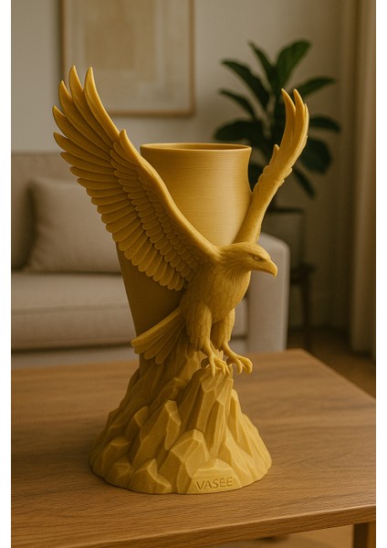 Gurur Verici Tasarım Için Kartal Şeklindeki Vazo Sanat Düzenleyicisi