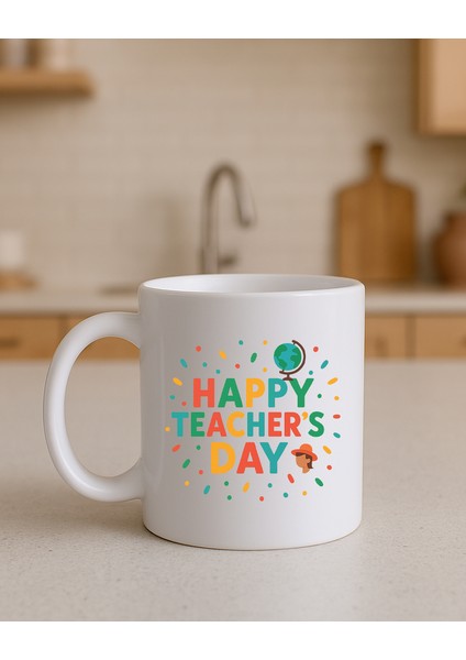 Beyaz Kupa Bardak (Öğretmenler Günü) modelleri