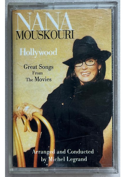 Nana Mouskouri Hollywood Great Songs From The Movies Kaset (Orijinal Dönem Baskı Kaset)