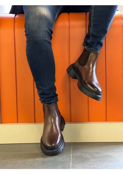 LFR-9046 Derı Merdane Bot Kahve