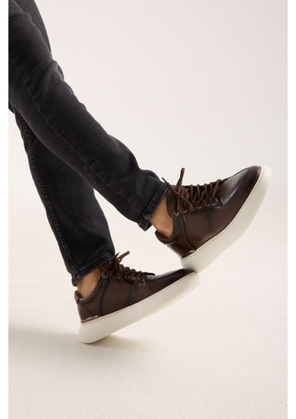 LFR-F065 Derı Merdane Ayakkabı Kahve fırsatları