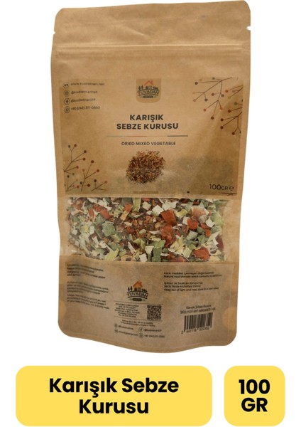 Karışık Sebze Kurusu | 100 gram modelleri