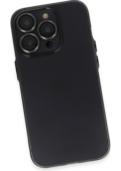 iPhone 13 Pro Kılıf Luko Lens Silikon - Siyah fırsatları