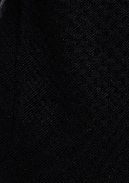 Siyah Örme İnterlok Pantolon 0010521-900