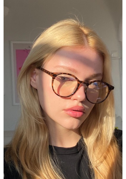 Zeok Kadın Blue Block Gözlük Leopar fiyatları