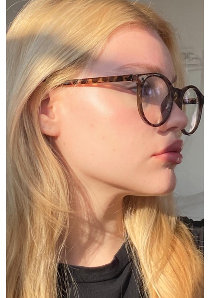 Zeok Kadın Blue Block Gözlük Leopar fırsatları