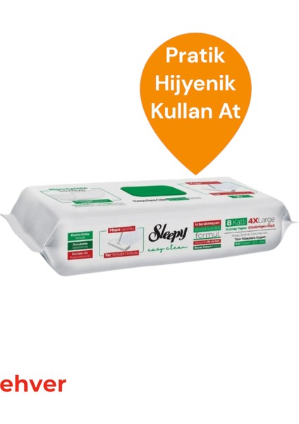 3'lü Easy Clean Mopa Uyumlu Karma Yer Temizlik Havlusu (150 Yaprak) fırsatları