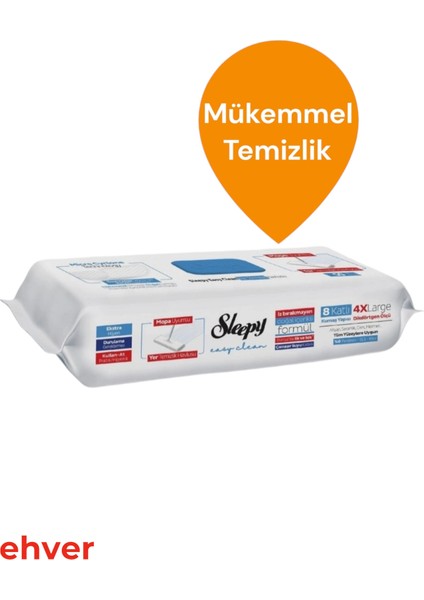 3'lü Easy Clean Mopa Uyumlu Karma Yer Temizlik Havlusu (150 Yaprak) indirimleri