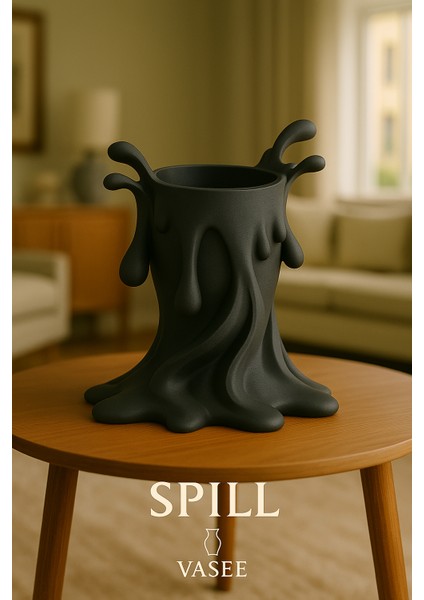 Sıcak Işık Için Mum Şeklindeki Vazo Sanat Düzenleyicisi