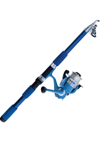 Protackle Combo Kamış Makine Set 3.00 mt Mavi