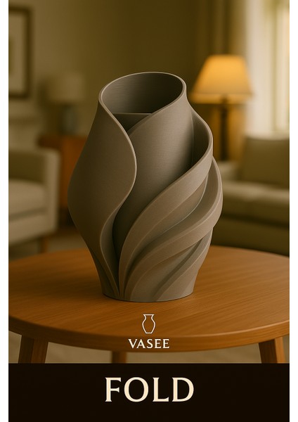 Kıyı Cazibesi Için Kabuk Şeklindeki Vazo Sanat Düzenleyicisi