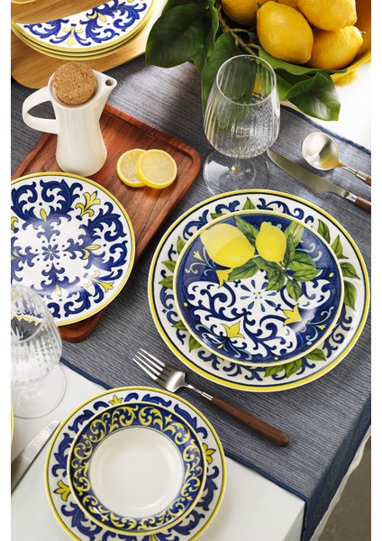 Aurora 24 Parça 6 Kişilik Yemek Takımı