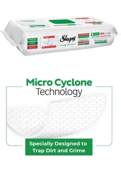 Easy Clean Mop Uyumlu Mendiller|beyaz Sabun Katkı Maddesi|tüm Zemin Tipleri|50 Yaprak modelleri