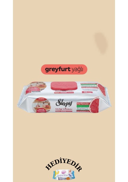 Doğal Yağlı 50 'li Easy Clean Portakal & Limon & Greyfurt & Bergamot Alobaby Hediye fiyatları