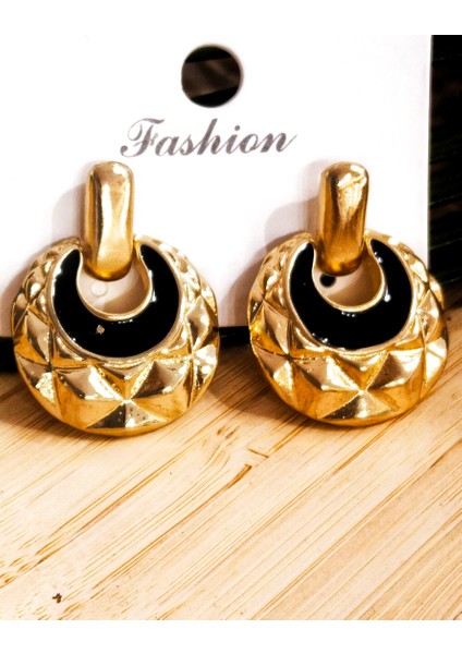 Gold Lüks Figürlü Gösterişli Küpe modelleri