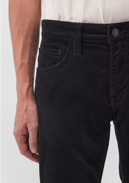 Marcus Siyah Kadife Pantolon 0035130269