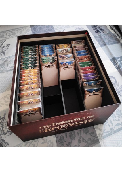 Arkham Horror (Lcg) Mansions Of Madness Kutusuyla Birlikte Saklama Kutusu Düzenleyicisi (Yalnızca Mükemmel Boyutta Kolluklar)