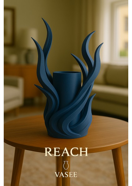 Sıcak Bir Tarz Için Alevden Ilham Alan Vazo Sanat Organizatörü