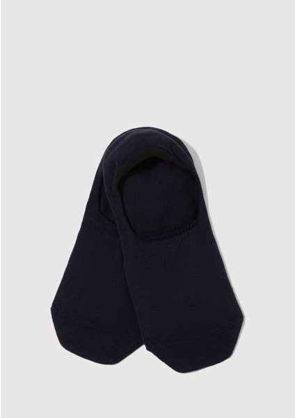 2li Siyah Beyaz Babet Çorabı 092594-620