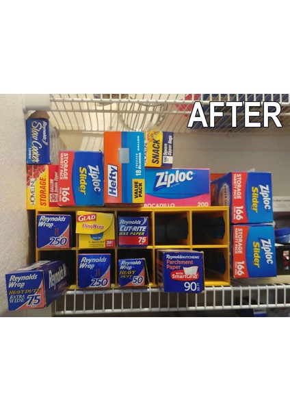 Kiler Rafı Folyo Düzenleyici