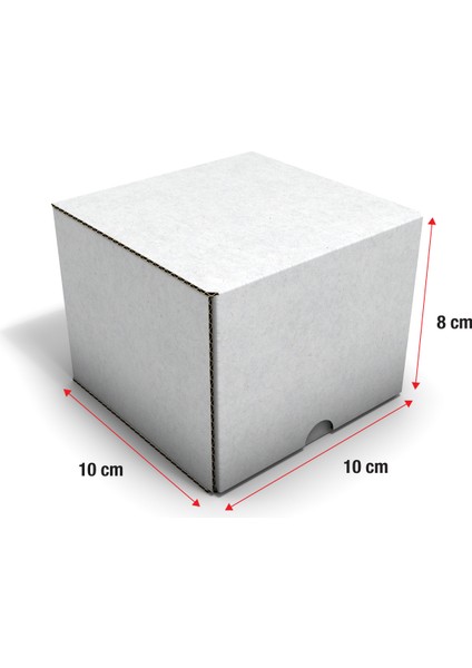 Ondüle 10X10X8 cm Testliner E-Ticaret Kargo Gönderi Kutusu fiyatları