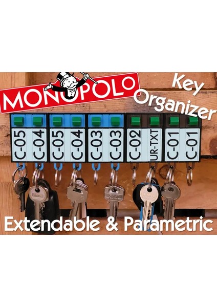 Modüler Anahtar Düzenleyici - Parametrik Metin - Mmu Yok