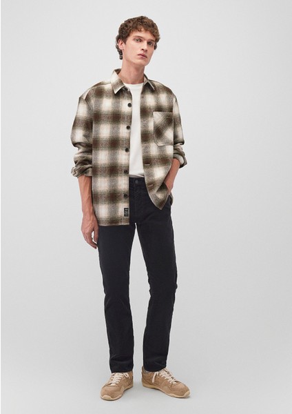 Marcus Siyah Kadife Pantolon 0035130269