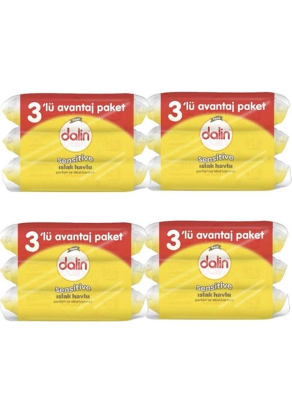 Islak Mendil 56 Lı x 12 Adet