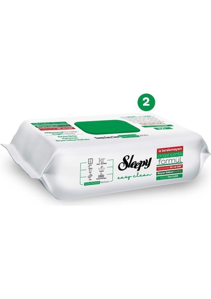Easy Clean Beyaz Sabun Katkılı Yüzey Temizlik Havlusu&mendili 2X100 (200 Yaprak) modelleri