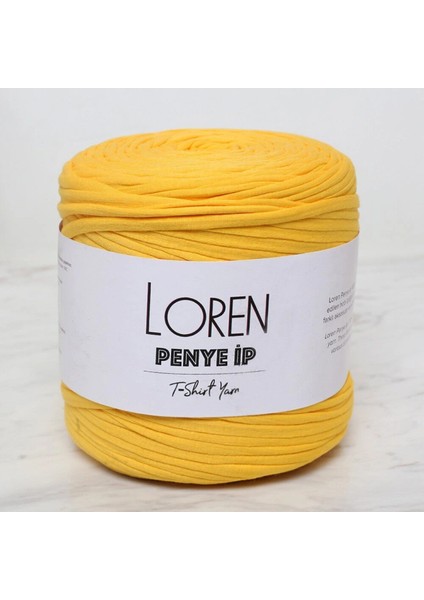 İEG Loren Penye Kumaş El Örgü İpi Sarı - 7 - 34277