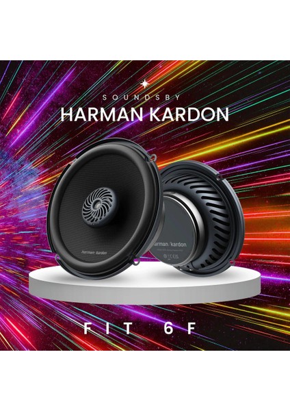 Harman Kardon Fıt 6f 16.5 cm 360 Watt 2 Yollu Oto Hoparlör Takımı fırsatları