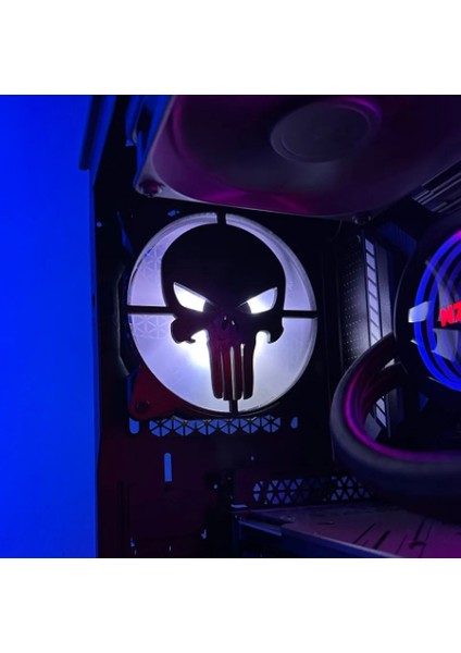 Punisher Soğutu Fan Kapağı Gamin Oyuncu Bilgisyarı fiyatları