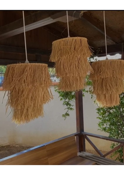 Hasır Tasarım Bohem 3 Katlı Avize modelleri